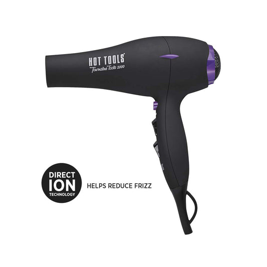 Hot Tools Tourmaline Tools 2000 dryer — Direct ION technology helps reduce frizz
