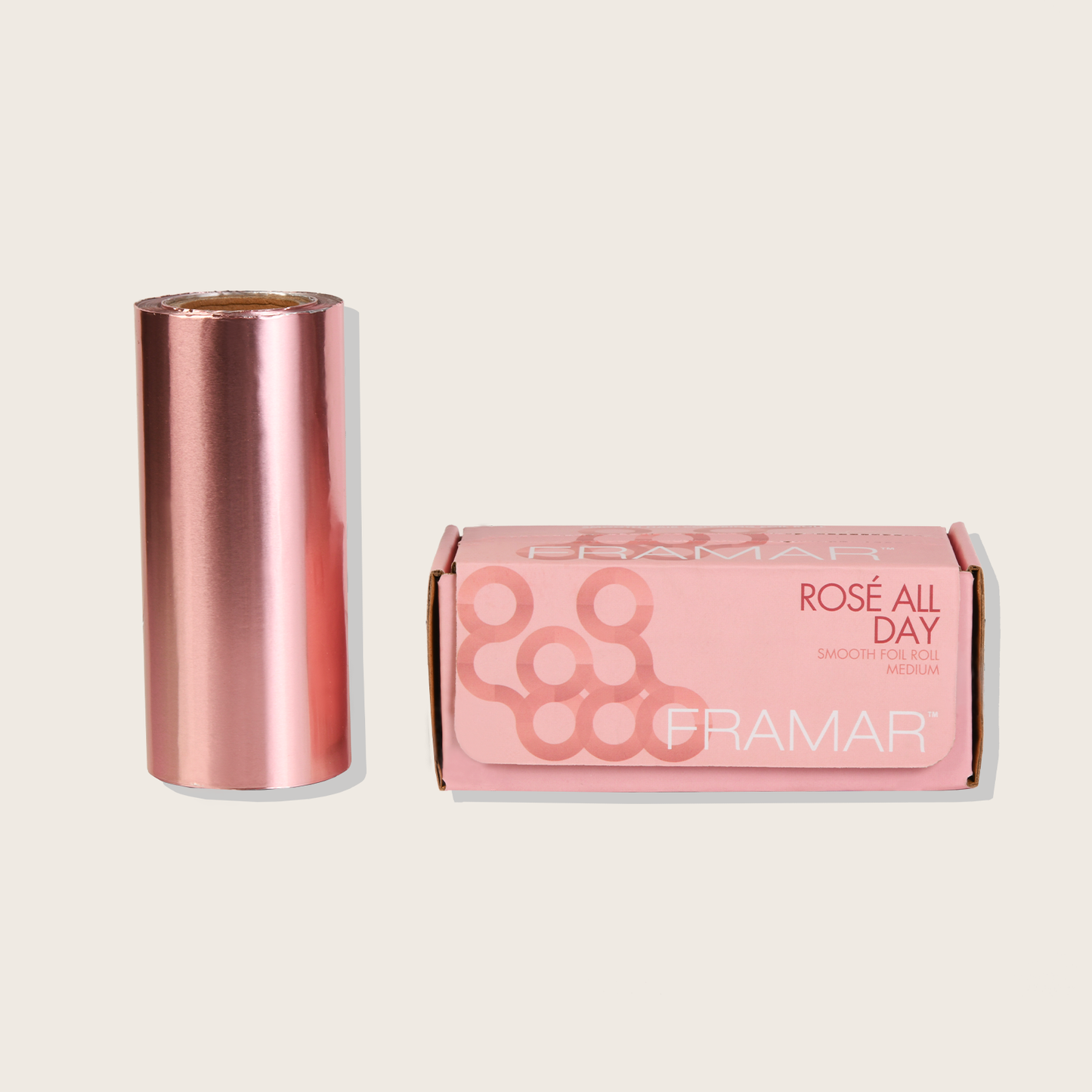 Rouleau aluminium lisse Rosé All Day – 320 pieds