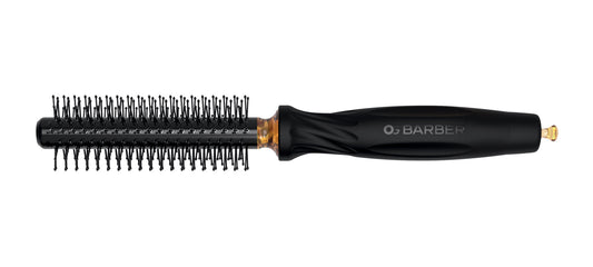 Olivia Garden OG Barber Round Brush — 15 mm (1/2"), plain white background