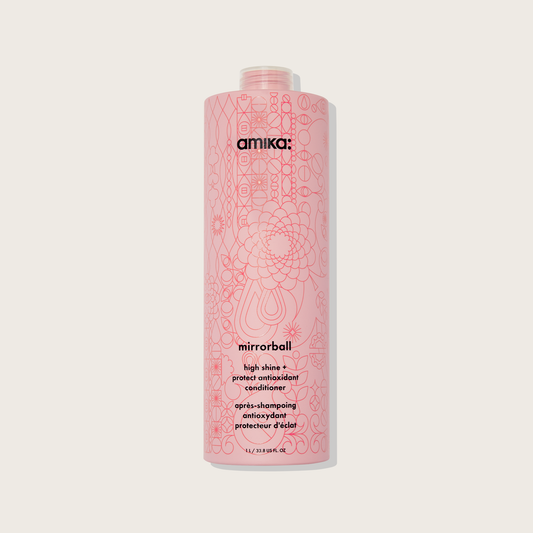 Amika Mirrorball High Shine + Protect Conditioner – Shine & Smoothness – 1L