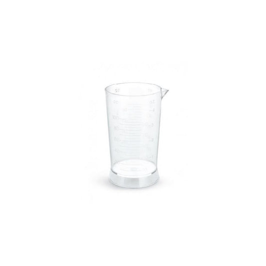 Joico Measuring Cup — graduated clear mixing cup, plain white background