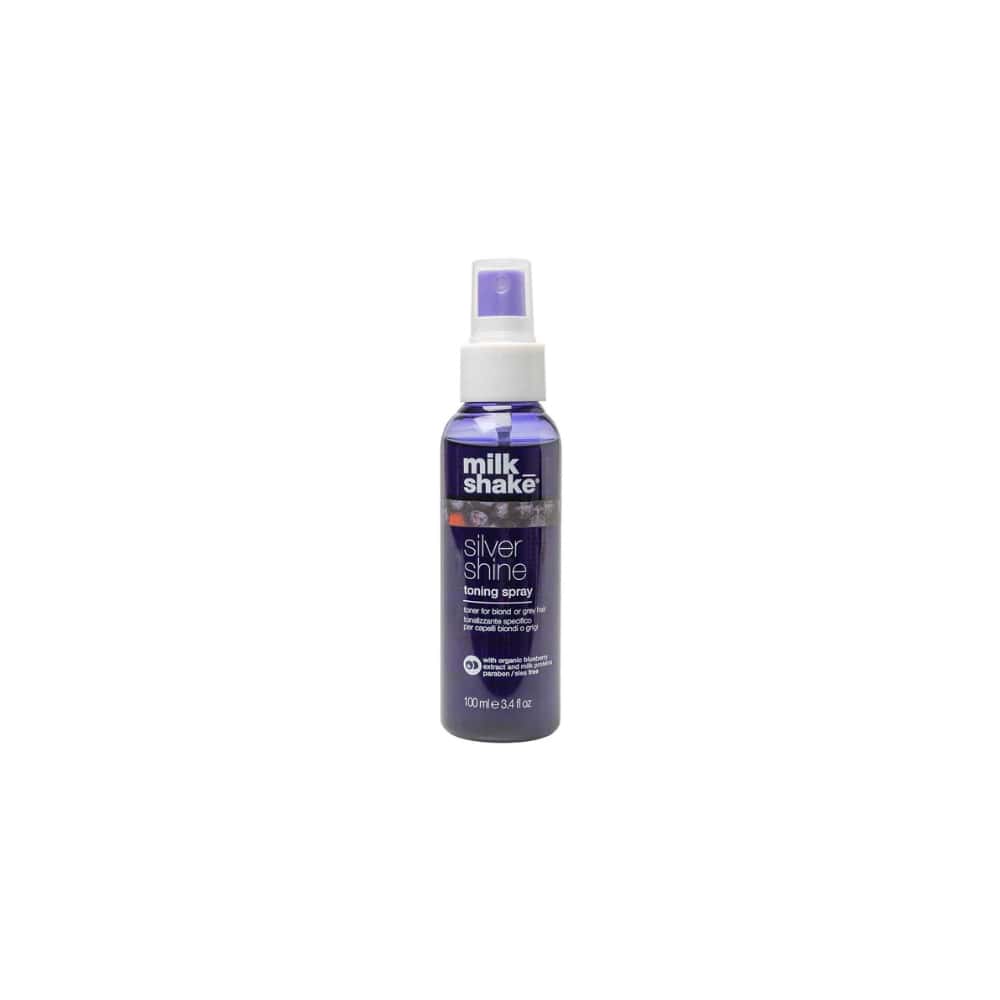 milk_shake Toning Spray — Silver Shine distributor packshot, plain white background