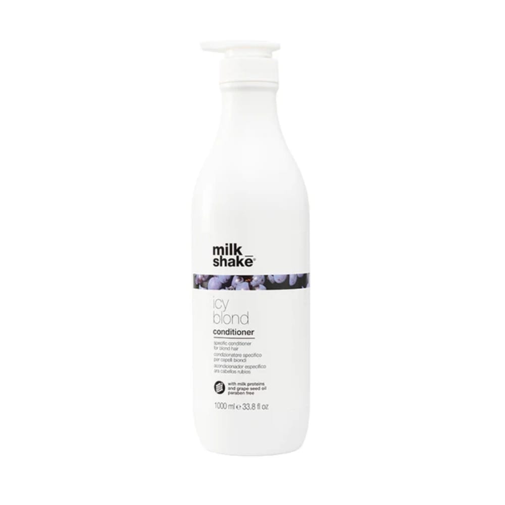 milk_shake Blonde Hair Shampoo & Conditioner Duo — 1 L conditioner component packshot, plain white background