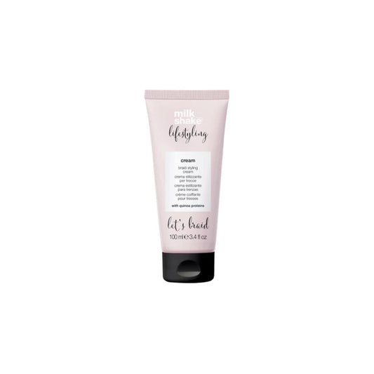 milk_shake Styling Cream for Braids — 100 ml distributor packshot, plain white background