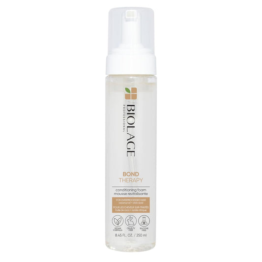 Biolage Bond Therapy Conditioning Foam 250ml – Lightweight Bonding Care for Damaged Hair