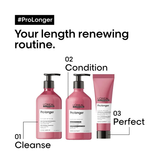 L'Oréal Pro Longer Advanced Care Set – Shampoo 300ml + Conditioner 200ml + Rinse Treatment 400ml
