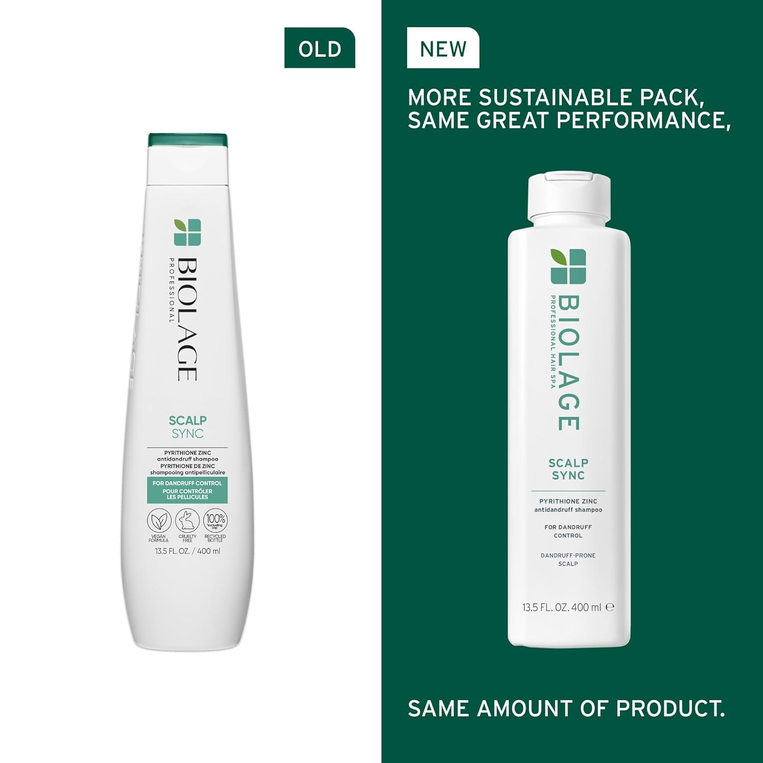 Biolage ScalpSync Anti-Dandruff Shampoo Soothes Scalp & Controls Flakes