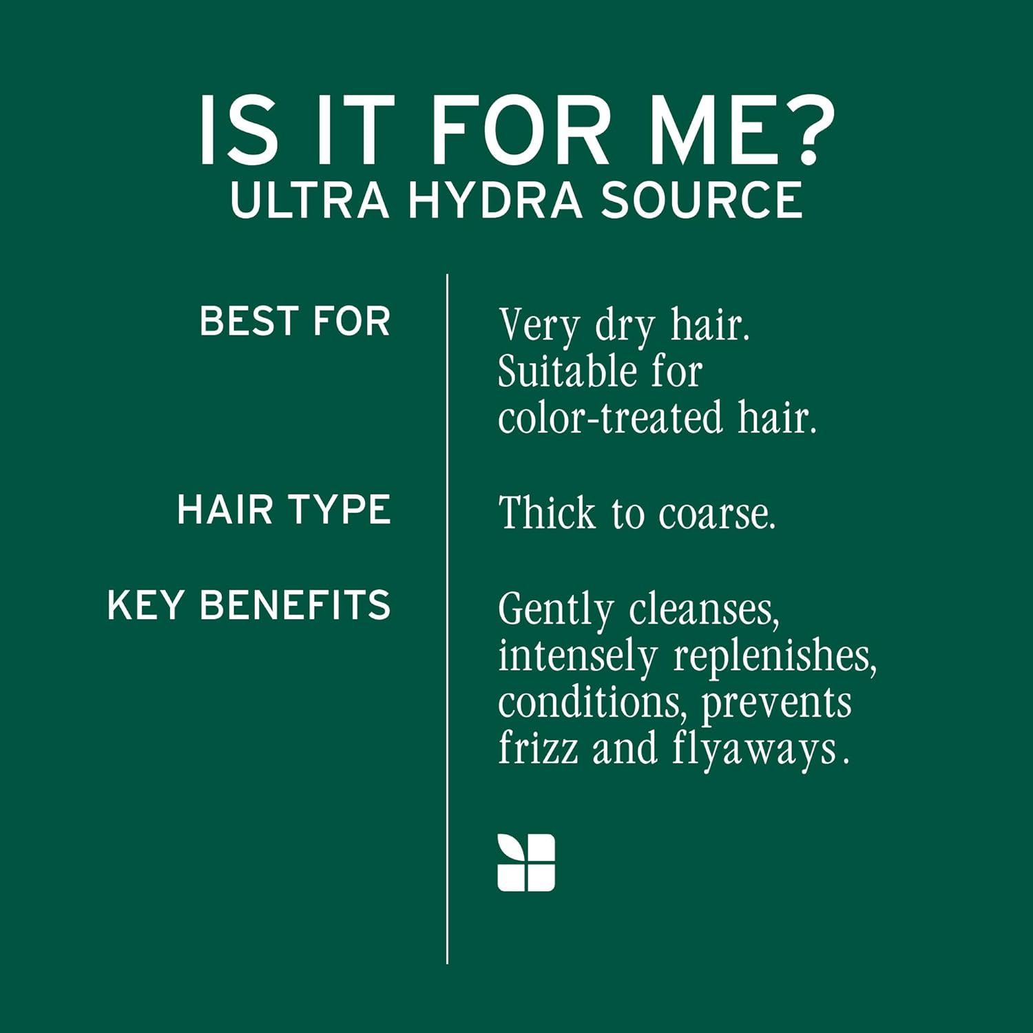 Biolage Ultra HydraSource Shampoo & Conditioner for Very Dry Hair, Paraben & Silicone-Free, Vegan