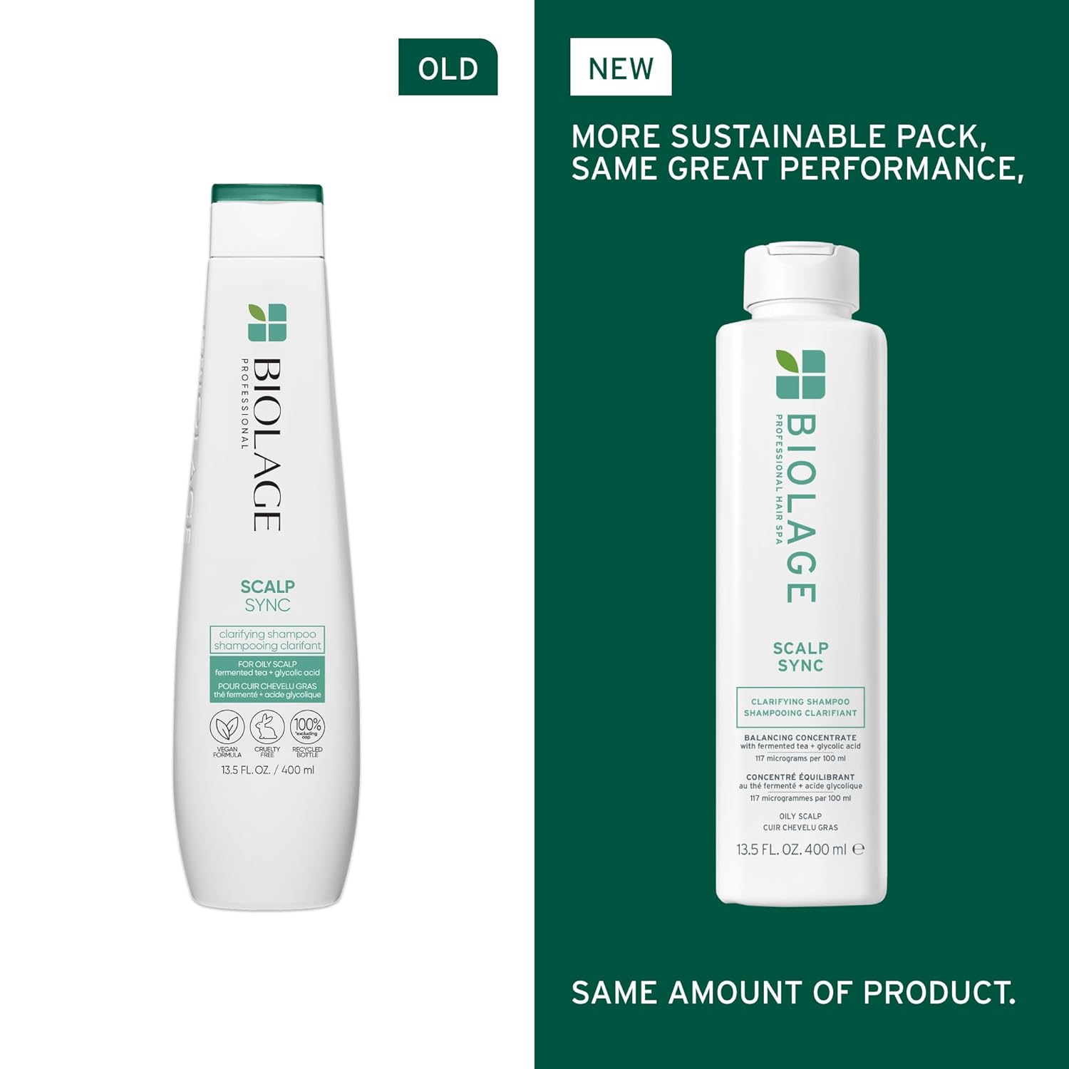 Biolage Scalp Sync Clarifying Shampoo – Deep Cleanse for Oily Scalp & Buildup Removal