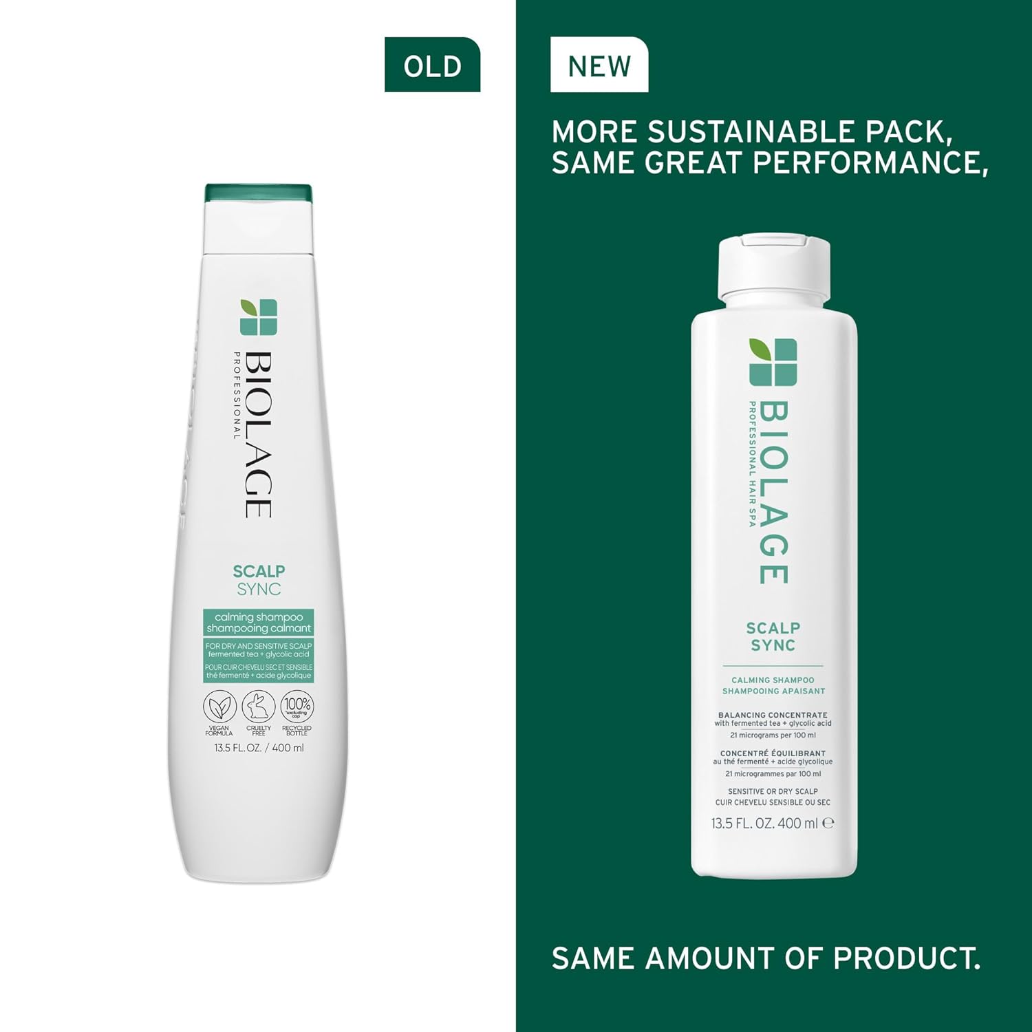 Biolage Scalp Sync Calming Shampoo – Soothes Sensitive, Dry Scalps