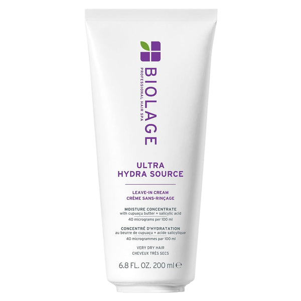 Biolage Ultra HydraSource Leave-In Cream – Cupuaçu Butter for Very Dry Hair 200ml