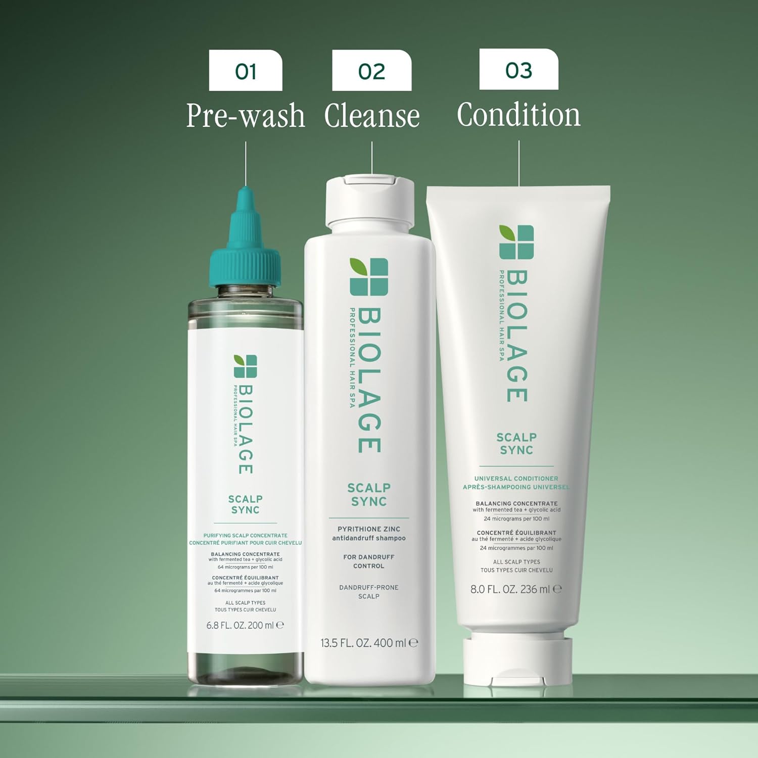 Biolage ScalpSync Anti-Dandruff Shampoo Soothes Scalp & Controls Flakes