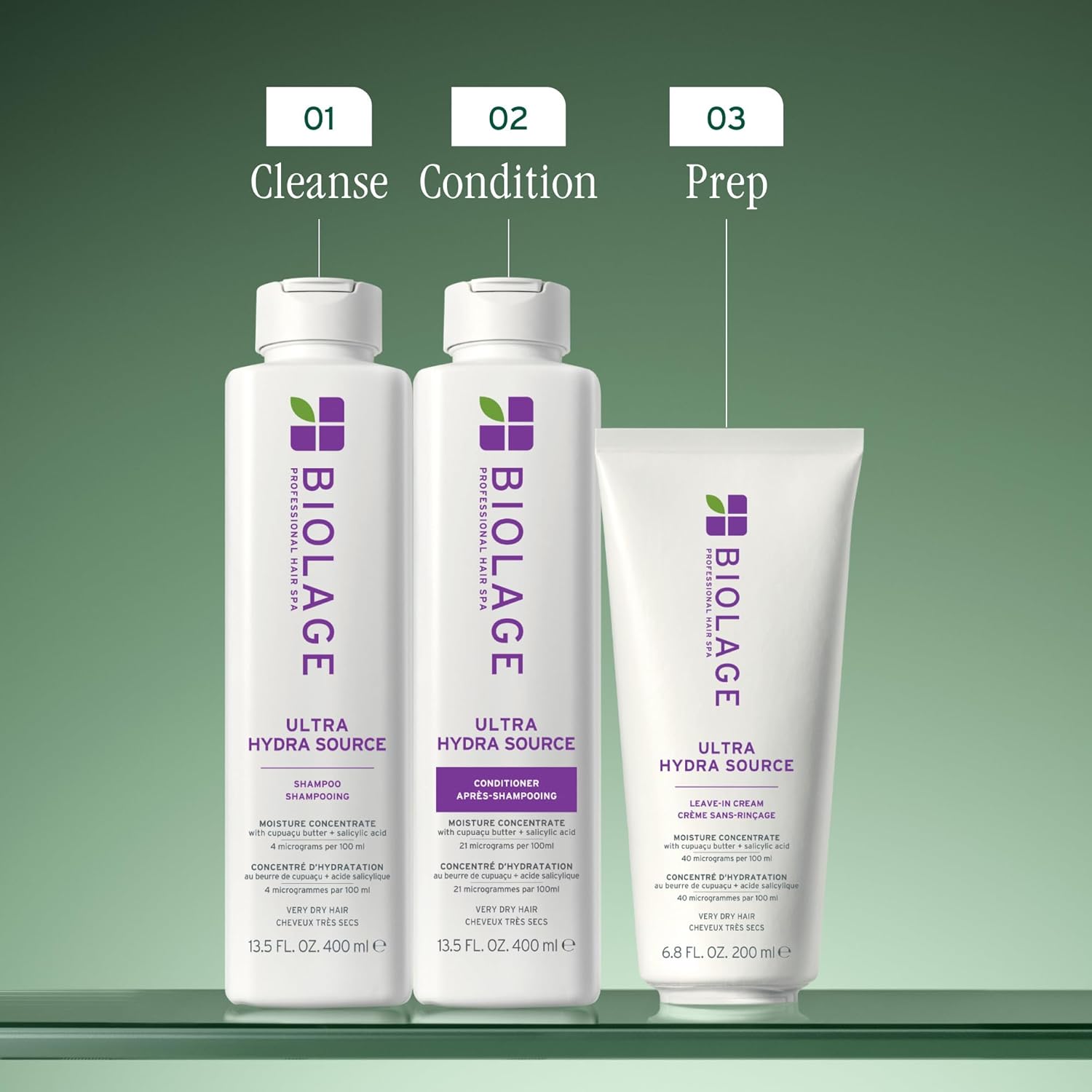 Biolage Ultra HydraSource Shampoo & Conditioner for Very Dry Hair, Paraben & Silicone-Free, Vegan