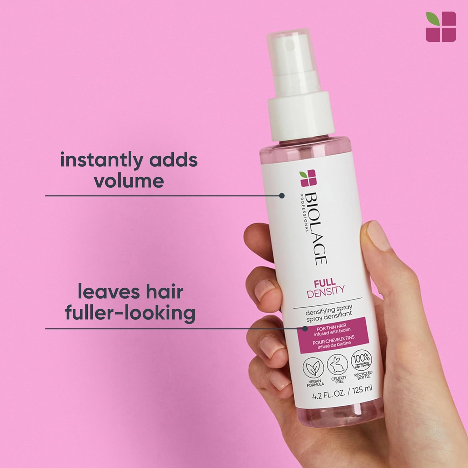 Biolage Advanced FullDensity Densifying Leave-In Treatment for Thicker Hair, 4.2 oz