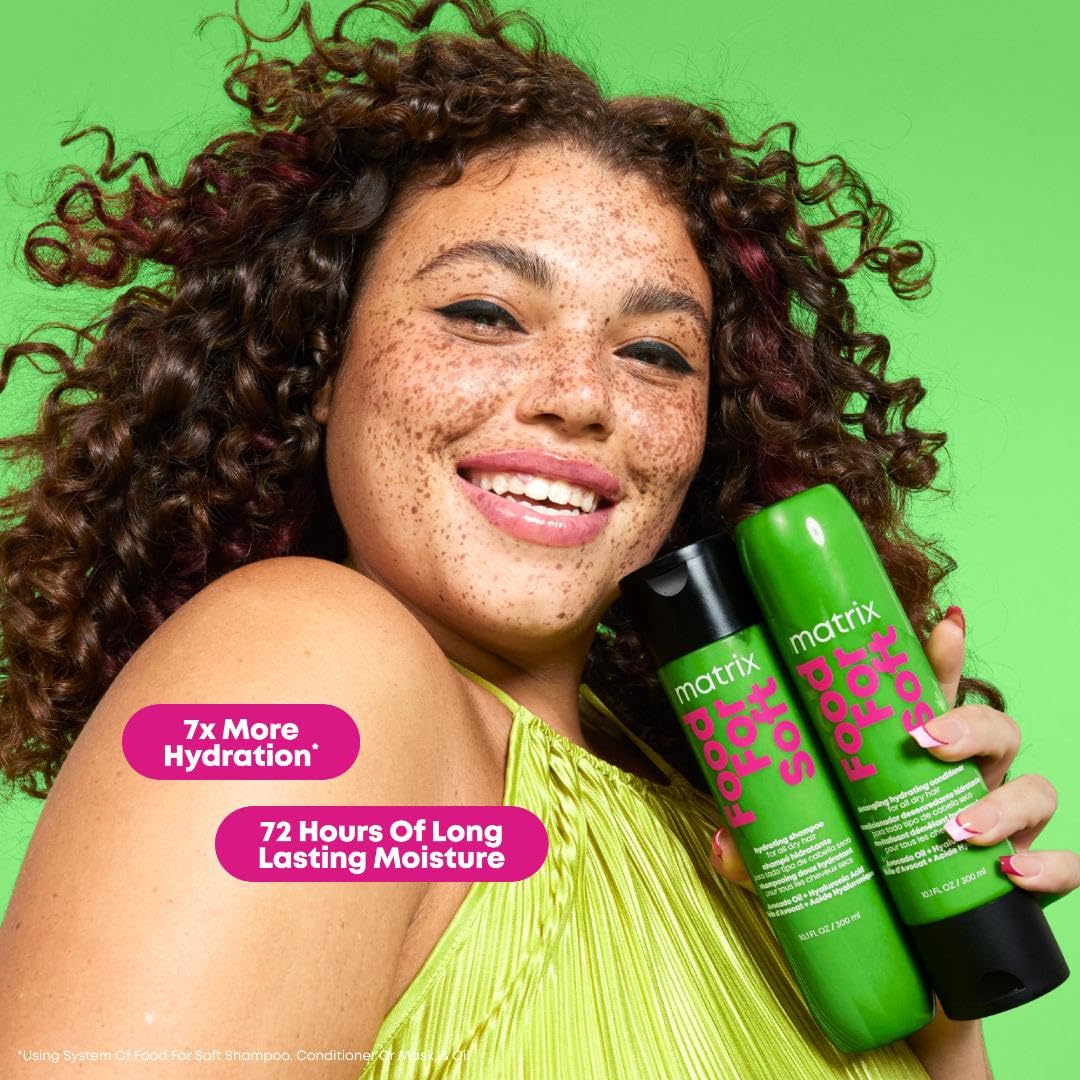 Matrix Food For Soft Detangling Hydrating Conditioner – Deep Moisture & Smoothness for Dry, Brittle Hair
