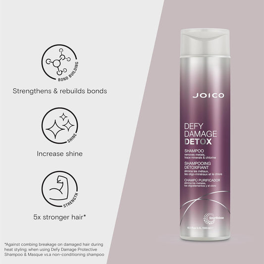 Joico Defy Damage Detox Shampoo – Purifying Cleans
