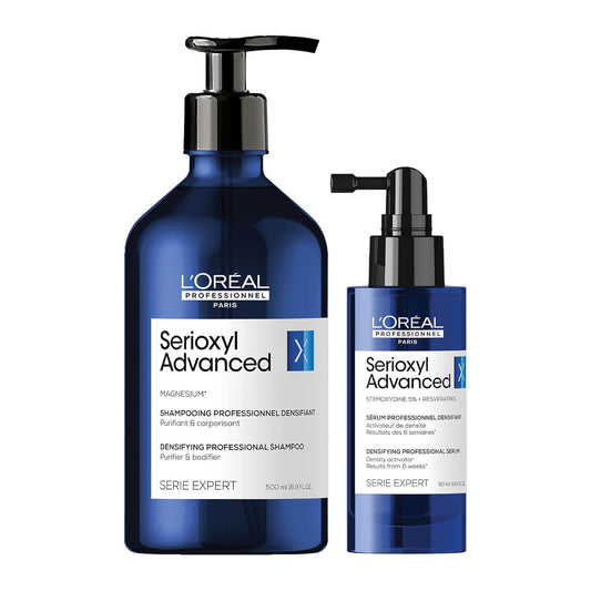 L'Oréal Serioxyl Advanced Full Densifying Duo – Thickening Shampoo + Denser Hair Serum