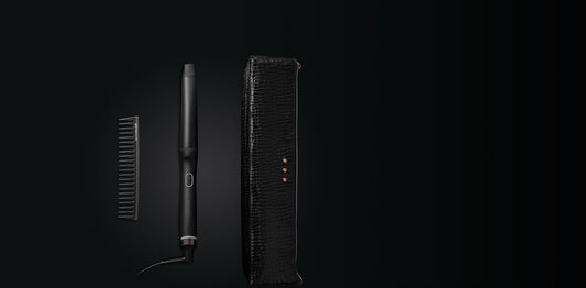 GHD – Chronos Curve Conical Wand Festive Gift Set – Black