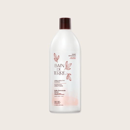 Shampooing longs et sains sweet almond oil