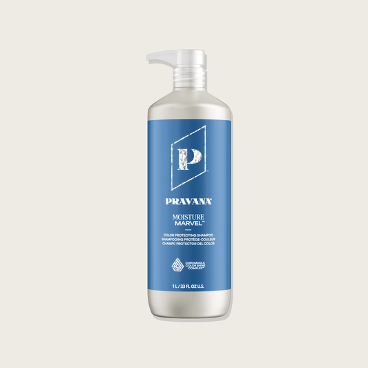 Pravana Moisture Marvel Hydrating Shampoo — 976 ml size, front label, plain background