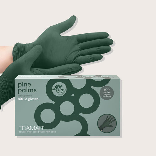 Gants en nitrile Pine Palms petits 100/bte