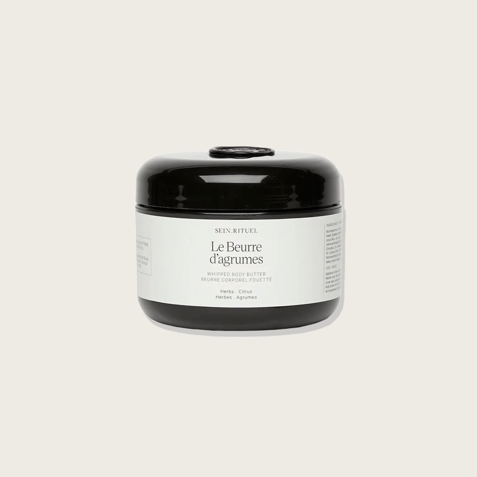 Beurre corporel fouetté fragance d'agrumes