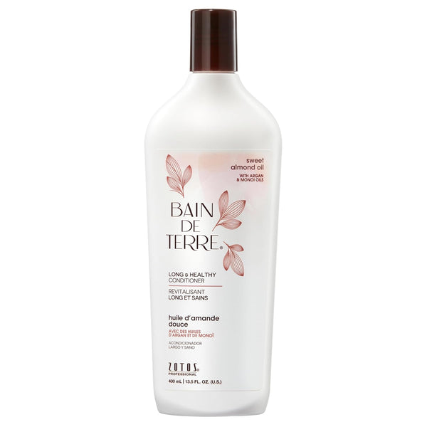 Bain de Terre Sweet Almond Oil Long & Healthy Conditioner – Strength for Long Hair