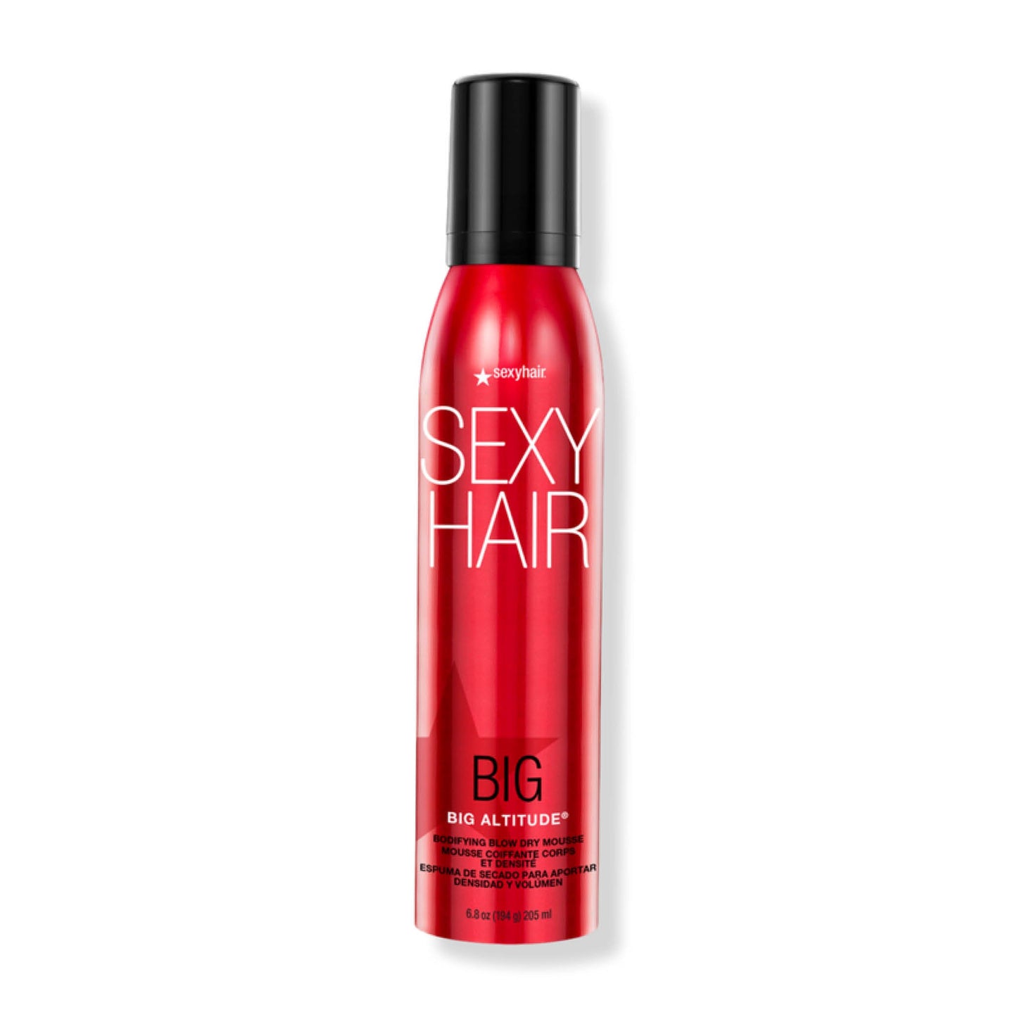 SexyHair Big Altitude Bodifying Blow Dry Mousse for Volume & Shine 205 ml