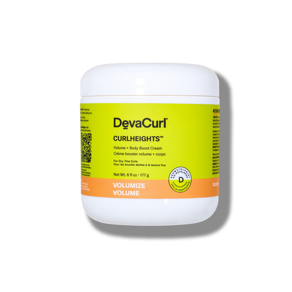 DevaCurl CurlHeights Cream – Lightweight Volume & Body Styler | 177 g
