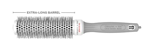 Olivia Garden Ceramic + Ion Speed XL Thermal Brush — 35 mm (1 3/8"), plain white background