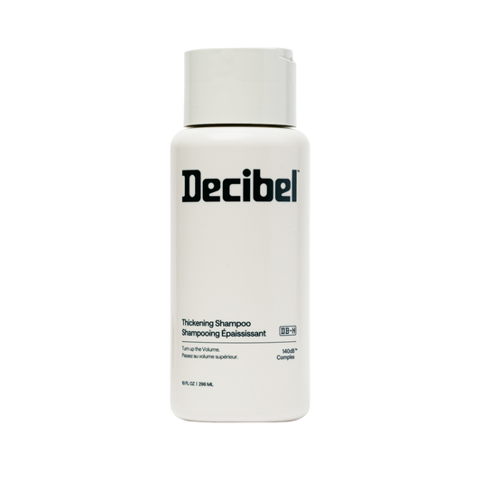 Decibel Thickening Shampoo bottle