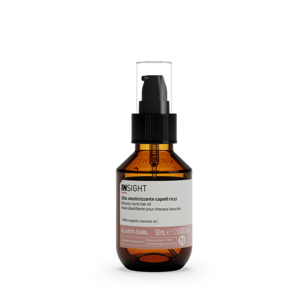 Insight Elasti-Curl Bouncy Curls Hair Oil – Pre-Shampoo Detangling Oil 50ml