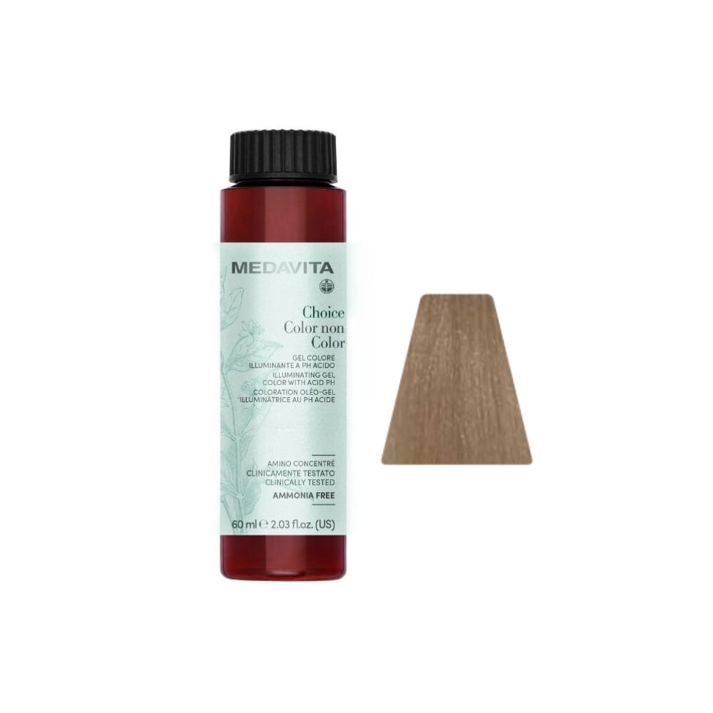 Medavita Choice Color Semi-Permanent Liquid – 10.83 Golden Natural Brunette Ash Platinum Very Light Blonde