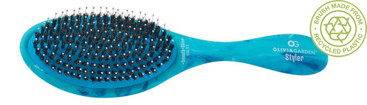 Olivia Garden OG Marble Styling Brush — product on a plain white background