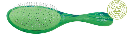 Olivia Garden OG Marble Detangling Brush — Fine to medium, plain white background