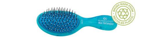 Olivia Garden OG Marble Mini Detangling Brush — product on a plain white background