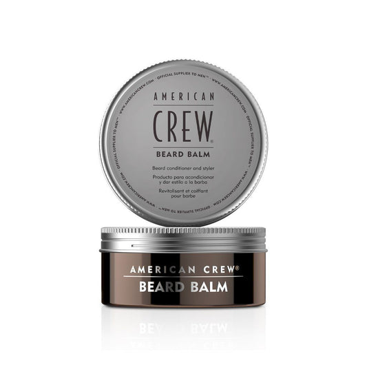 American Crew Beard Balm 62ml – Conditioning and Styling Balm for Soft, Tamed Beards