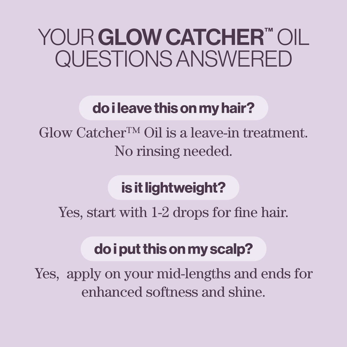 Pureology Hydrate Glow Catcher Oil – FAQ
