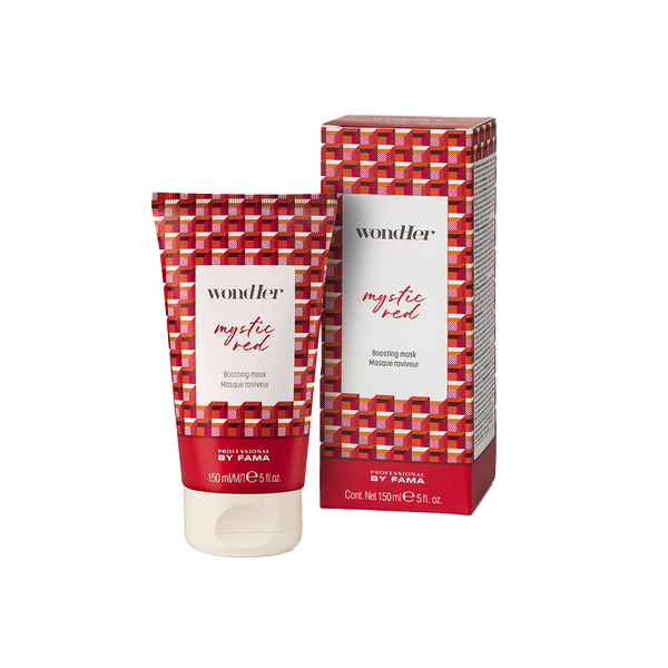 Professional By Fama Wondher Mystic Red Boosting Mask – Colour-Depositing Care for Red Hair 150 ml