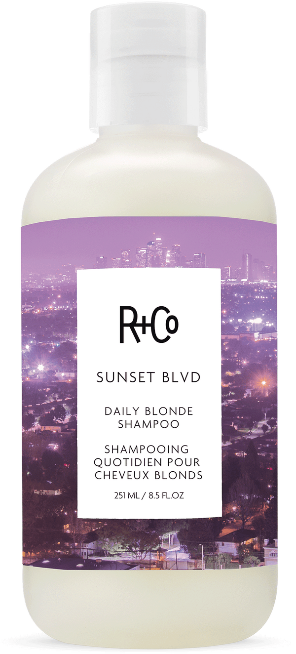 R+Co Sunset Blvd Daily Blonde Shampoo – Neutralises Brassy Tones