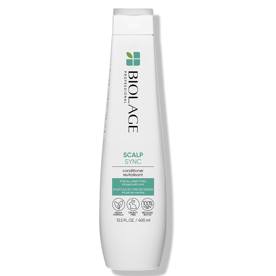 Biolage Scalp Sync Cooling Mint Conditioner – 400ml for Scalp Refreshment & Detangling