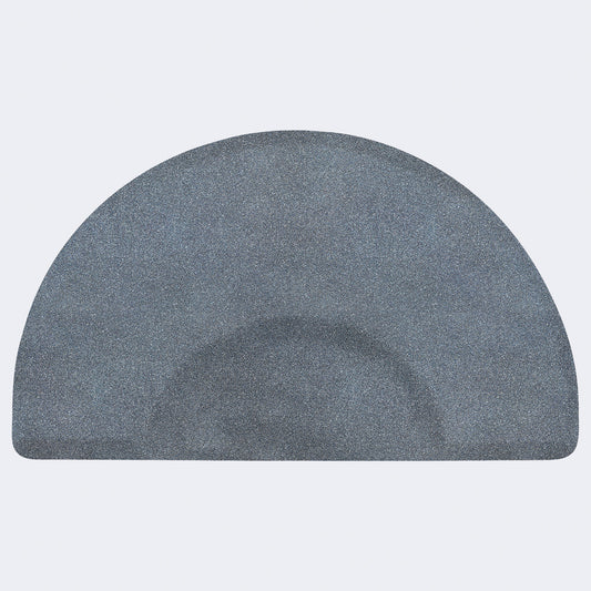 GRANITE SAPPHIRE - 3/4" Metallic flecked mat (3' x 5', Half-round)