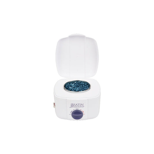Satin Smooth Single Wax Warmer — angled studio shot of the product