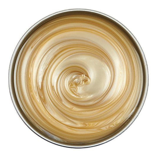 Satin Smooth Pure Soy Infused Wax — open can showing the cream wax texture