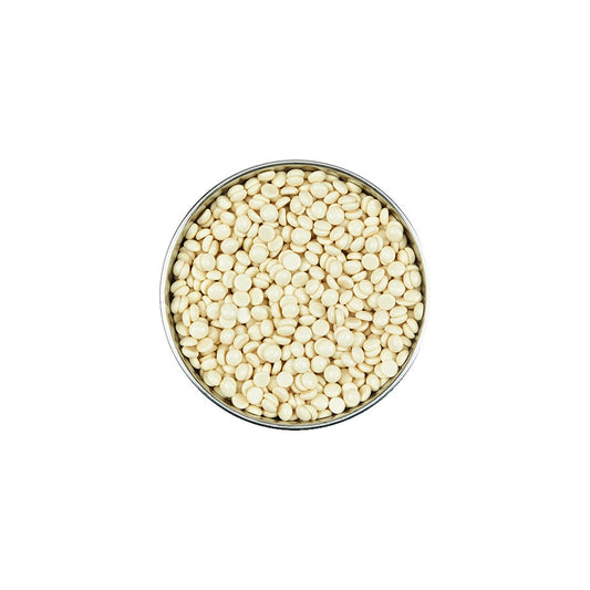 Satin Smooth™ Pebble WAX Calendula GOLD HARD WAX WITH TEA TREE OIL — pack open, viewed from above