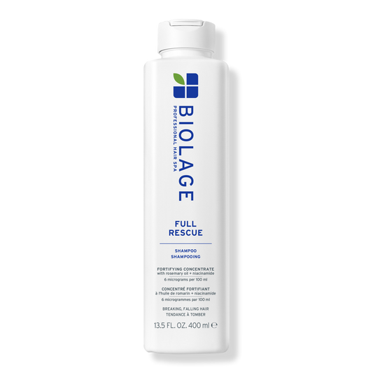 Biolage Full Rescue Shampoo 400 ml — white bottle, front label, plain background