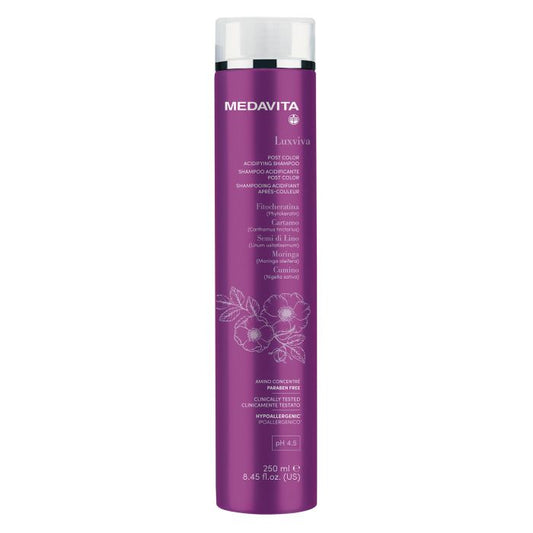 Medavita Luxviva Color Care Post Color Shampoo – Colour Protection and Shine 250ml