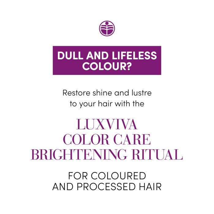 Medavita Luxviva Color Care Post Color Shampoo – Colour Protection and Shine 250ml