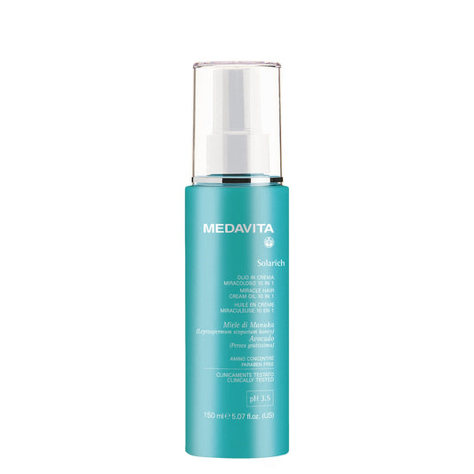 Medavita Solarich Miracle Cream Oil 10 In 1 — 150 ml bottle front, plain white background