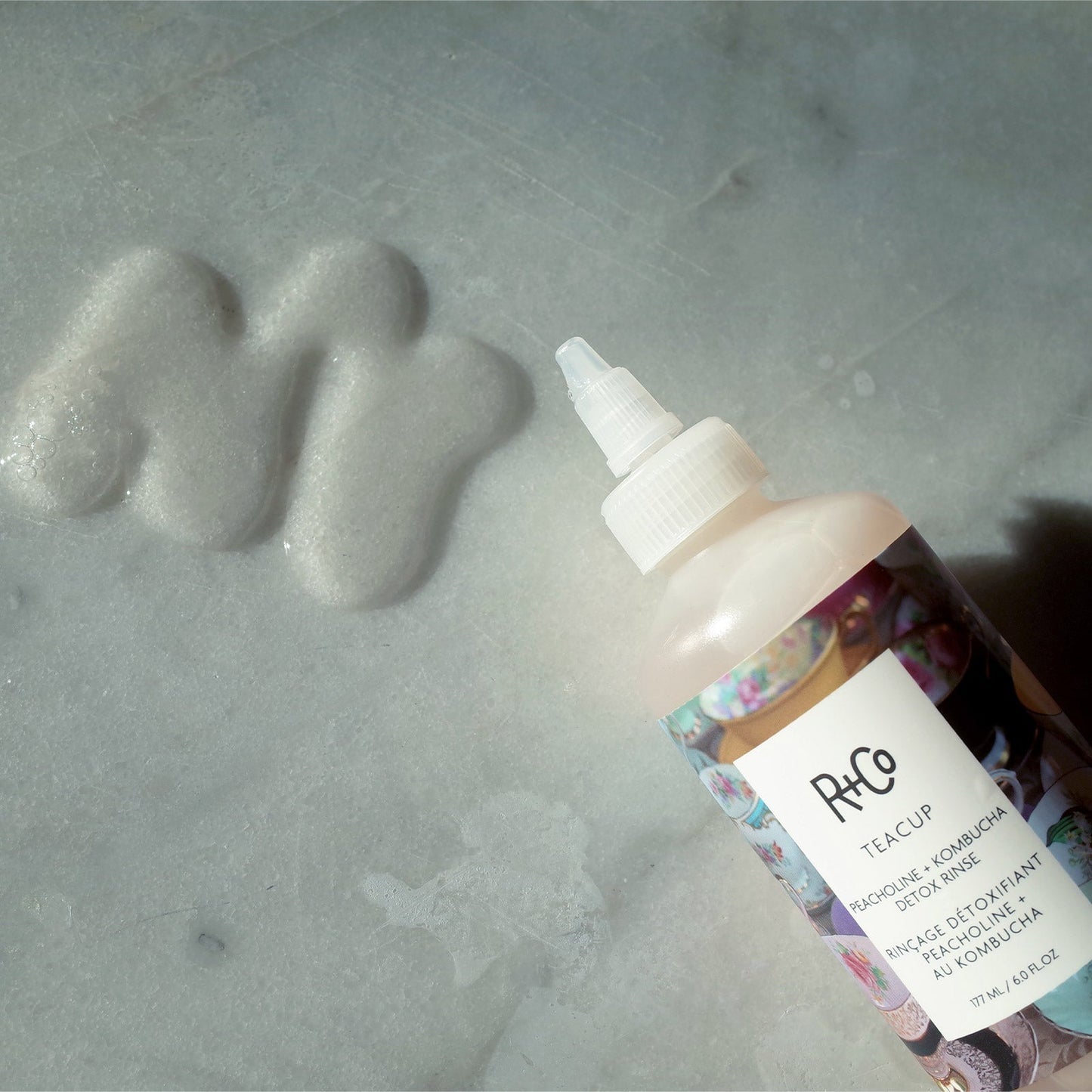 RINÇAGE DÉTOXIFIANT PEACHOLINE + KOMBUCHA TEACUP